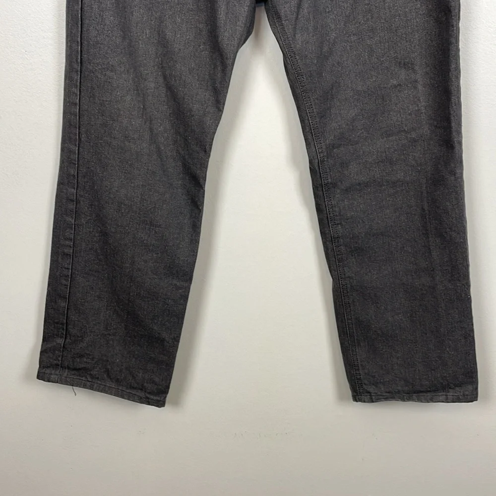 Rocawear Mens 38-32 Wide Leg Baggie Relaxed Fit Y2K Hip Hop 5 Pocket Denim Jeans